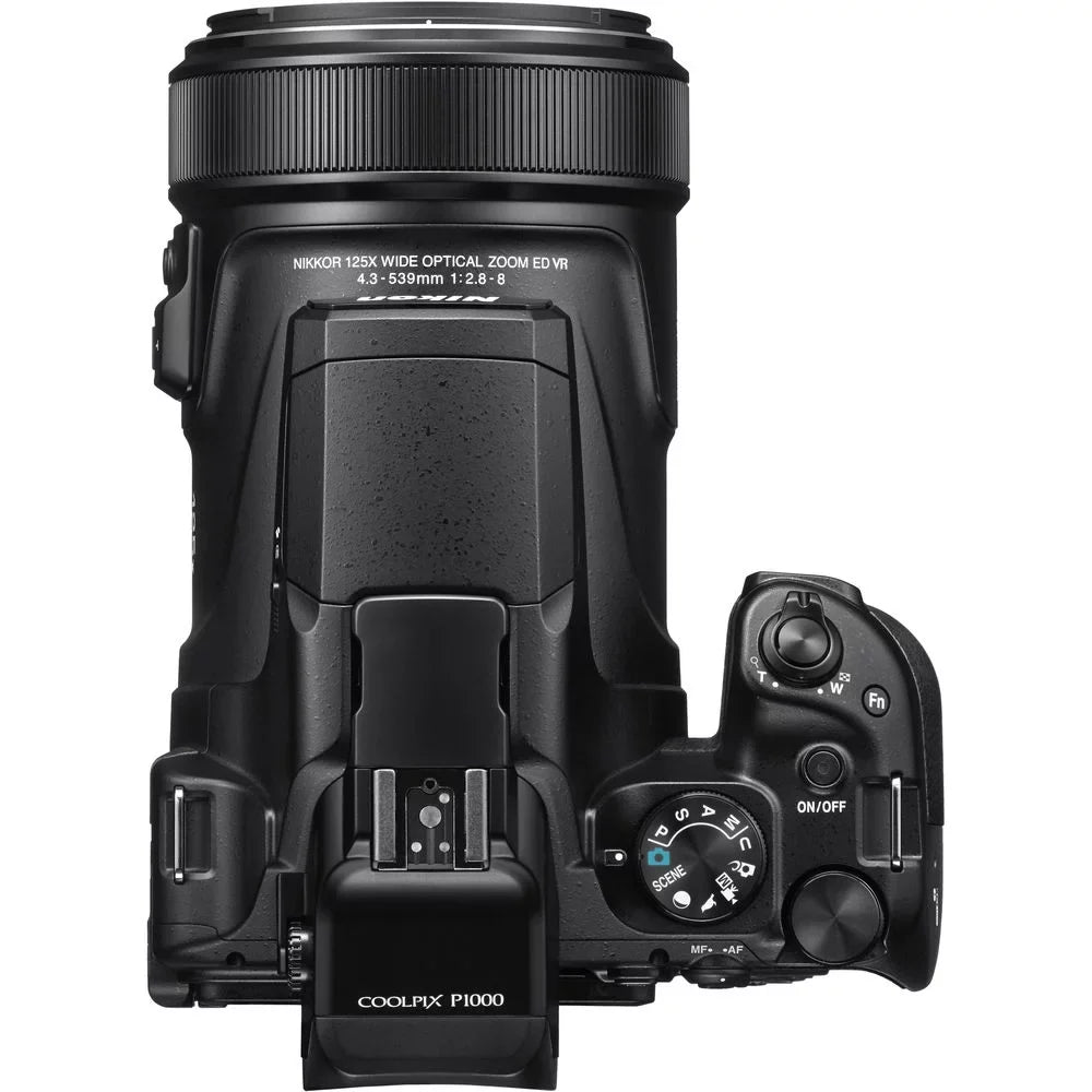 Nikon COOLPIX P950 16MP Super Zoom Digital Camera (26532) Package with 64GB SD Card + Bag + Filters + Extra Energy Source + Telephoto Lens + More