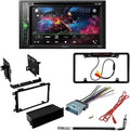 KIT4835 Bundle for 2002-2004 Oldsmobile Bravada W/ Pioneer AVH-241EX Double DIN Car Stereo with Bluetooth/Backup Camera/Installation Kit/in-Dash DVD/CD AM/FM 6.2" Panel Digital Media Receiver