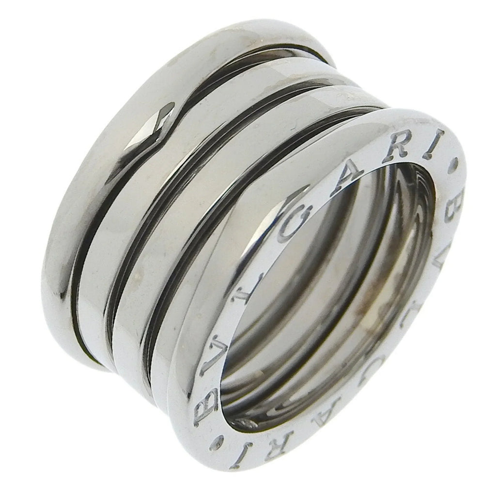 Pre-Owned Bulgari BVLGARI B-zero1 Ring B-zero One K18 White Gold Approx. 9.3g Women's I220823086 (Good)