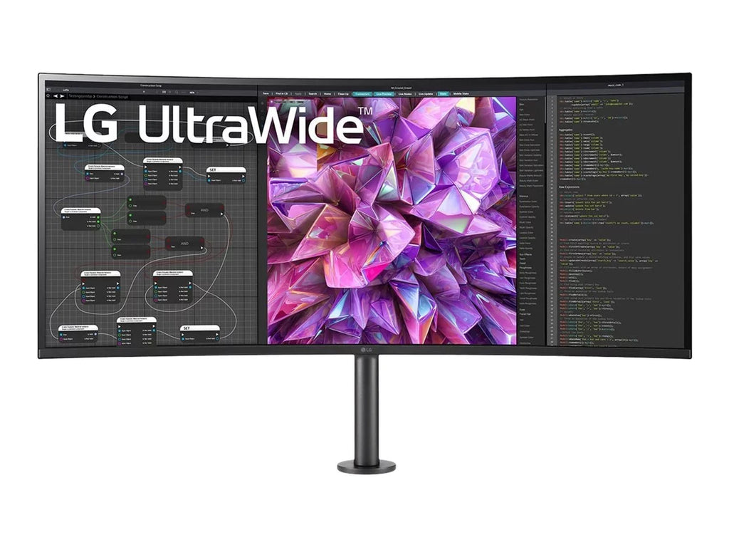 LG Ultrawide 38WQ88C-W 38" Class UW-QHD+ Curved Panel LCD Monitor, 21:9