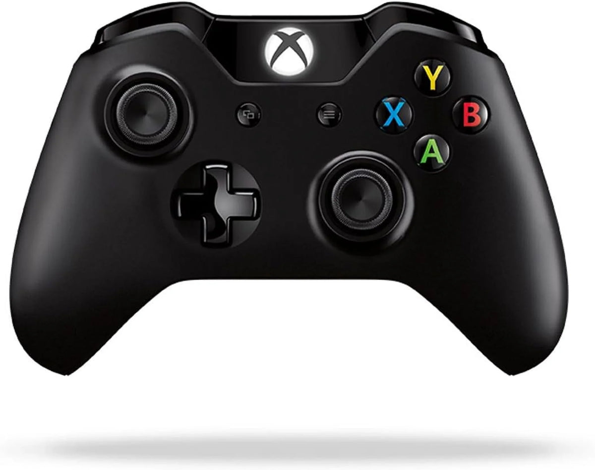 Pre-Owned Microsoft Xbox One Original 500GB Gaming Console Black Headset With Detroit Become Human Game BOLT AXTION Bundle