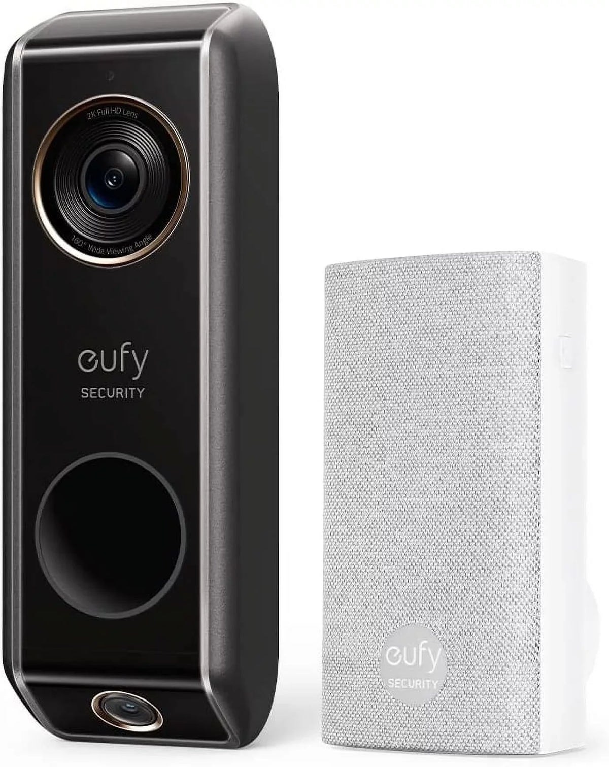 Anker eufy Security Video Doorbell (Wired) with Chime,2K Camera ,Delivery Guard