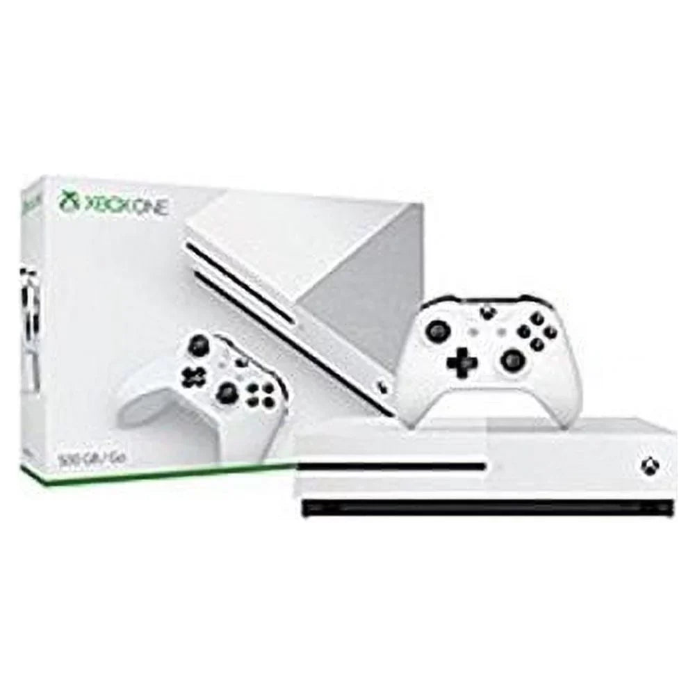 Restored Microsoft Xbox One S 500GB Blu-Ray Disc Player 500 GB Console (Refurbished)
