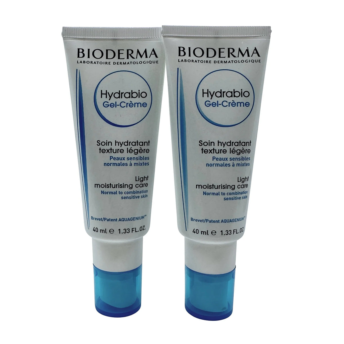 Bioderma Hydrablo Gel Cream Normal & Combination Sensitive Skin 1.33 oz DUO