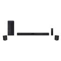 LG SNC4R 4.1 Channel Soundbar with Surround Sound Speakers, Black
