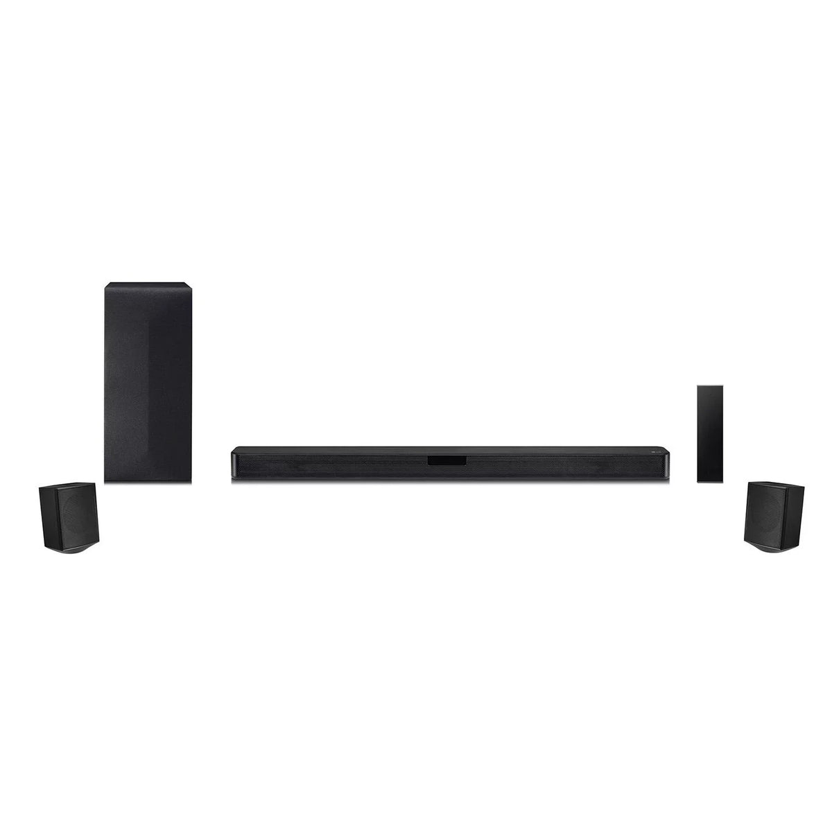 LG SNC4R 4.1 Channel Soundbar with Surround Sound Speakers, Black