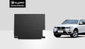 ToughPRO - Trunk Mat Compatible with BMW X3 - All Weather Heavy Duty (Made in USA) - Black Rubber - 2015
