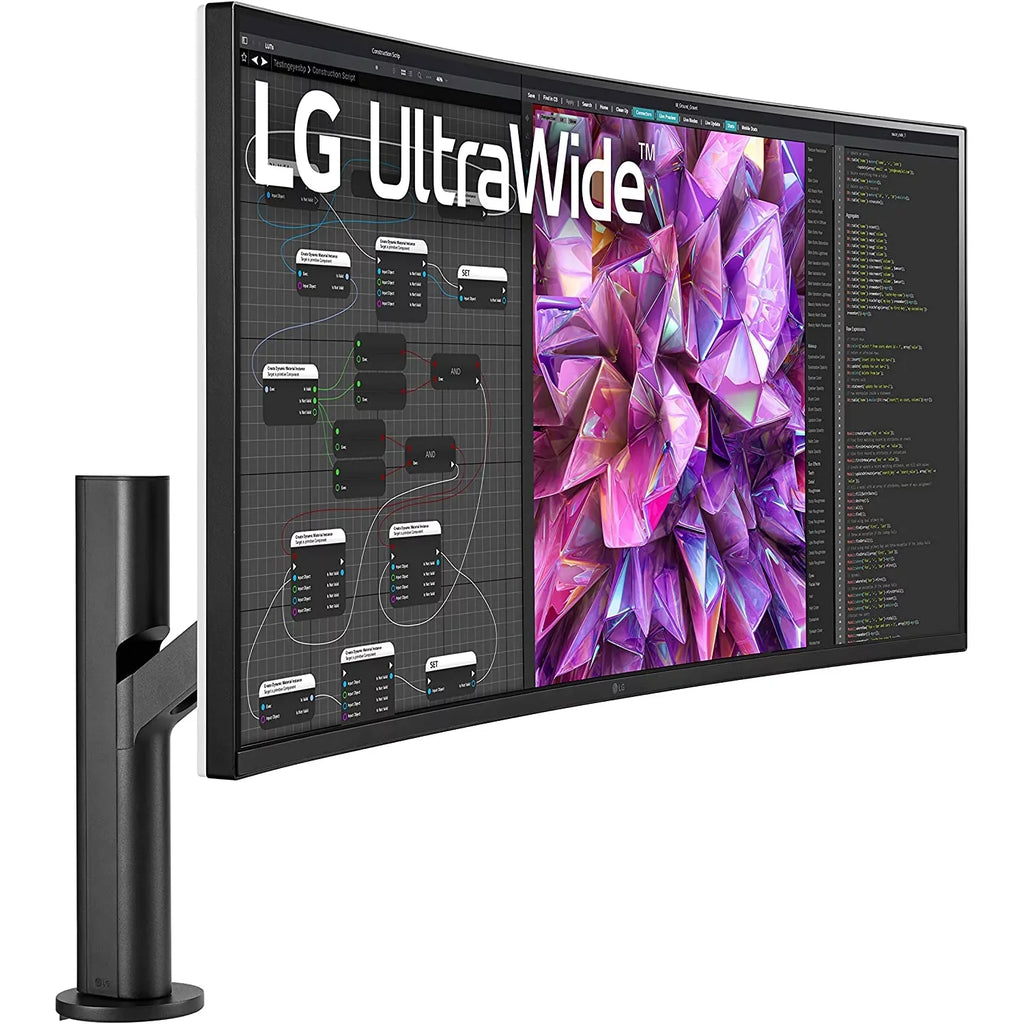 LG Ultrawide 38WQ88C-W 38" Class UW-QHD+ Curved Panel LCD Monitor, 21:9