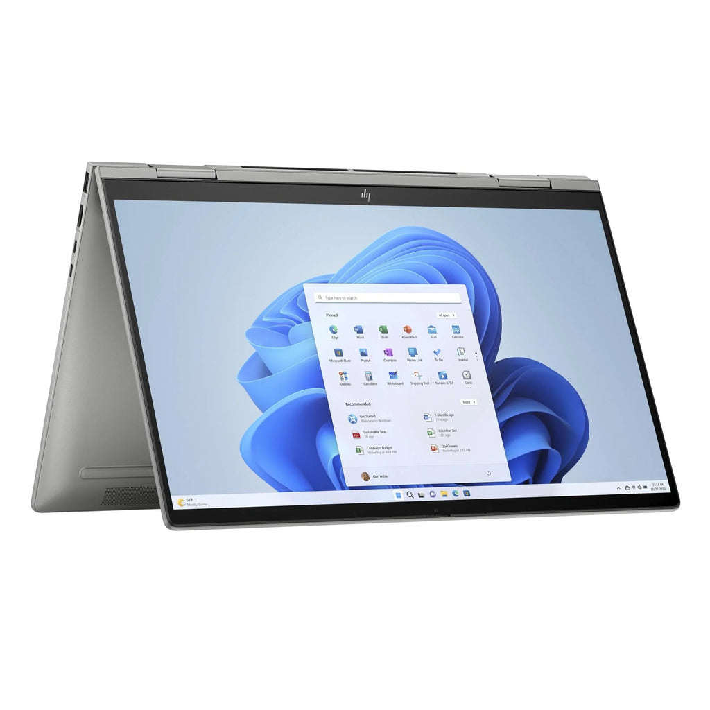 HP ENVY x360 15-FE1057NR 15.6" FHD Panel , Processor Ultra 7 155U, 16GB LPDDR5, 512GB Solid State Drive Windows 11 Home, Mineral silver, 9R1M2UA#ABA