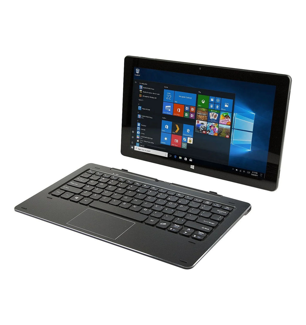 NuVision Duo 11.6" Windows 2-in-1 Tablet, ATOM x5 Z8350, Windows 10 Home