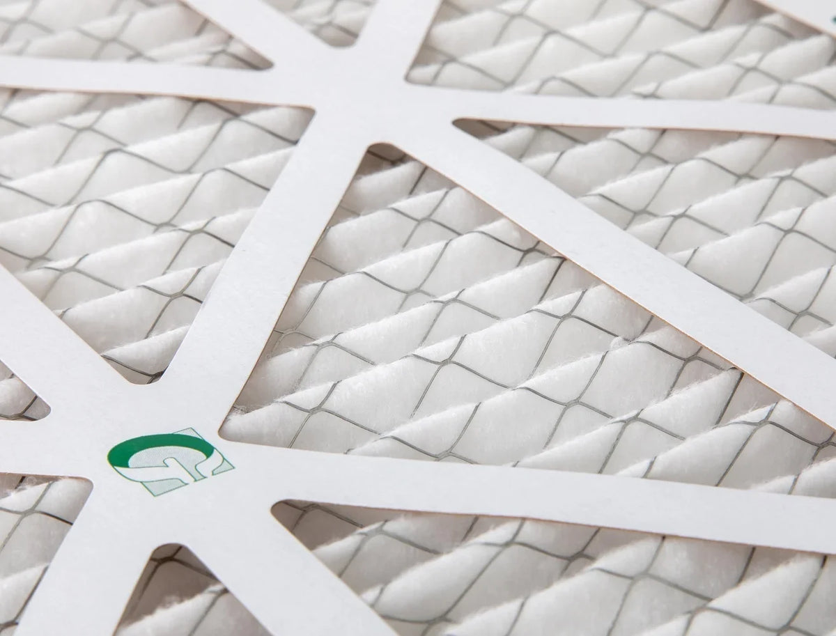 16x25x1 MERV 10 Pleated HVAC Air Filters by Glasfloss. ( Quantity 5 ) Exact Size: 15-1/2 x 24-1/2 x 7/8