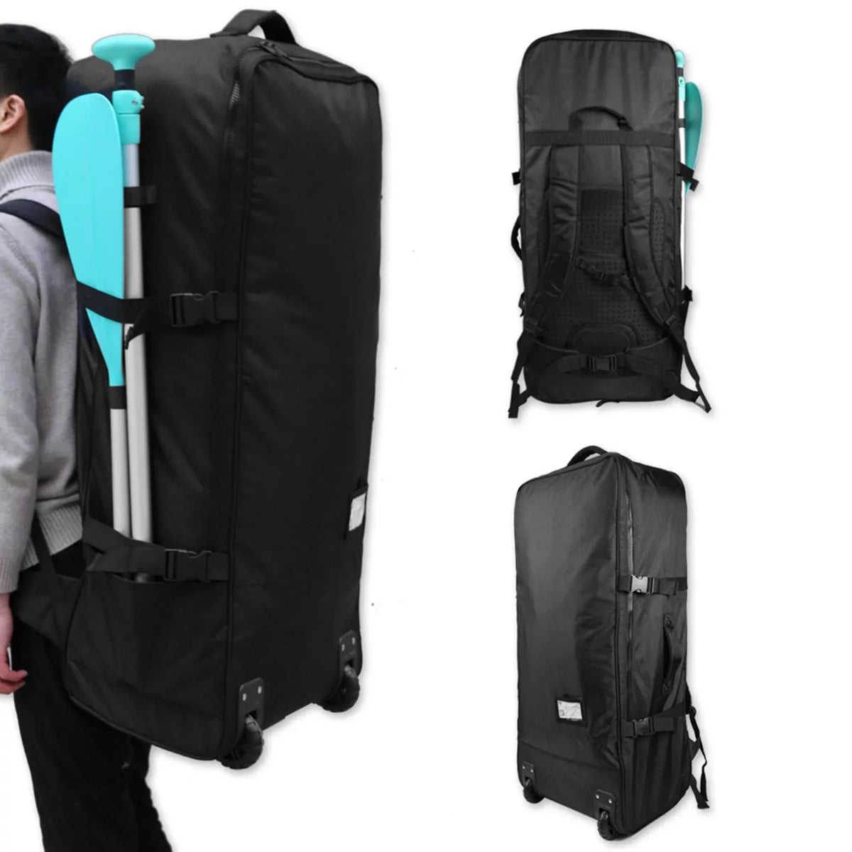 Lightweight Inflatable Paddleboard Backpack, Accessories with Zipper Stand up