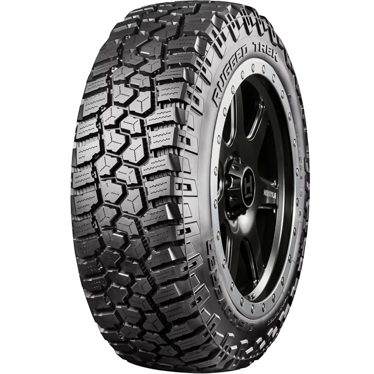 Set of 4 (FOUR) Cooper Discoverer Rugged Trek 265/50R20 111T XL RT R/T Rugged Terrain Tires Fits: 2014-15 Jeep Grand Cherokee Summit, 2019-20 Jeep Grand Cherokee Limited X