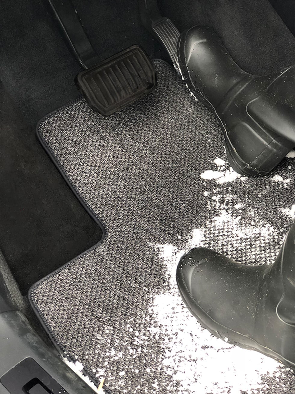 GGBAILEY Ford Explorer Beige All-Weather Textile™ Carpet Car Mats, Custom Fit for 2015, 2016, 2017, 2018, 2019 - Large Cargo Mat (w/ Rear Seat Down)
