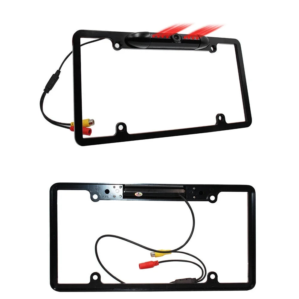 Night Vision License Plate Memory Camera - Reverse Parking Aid