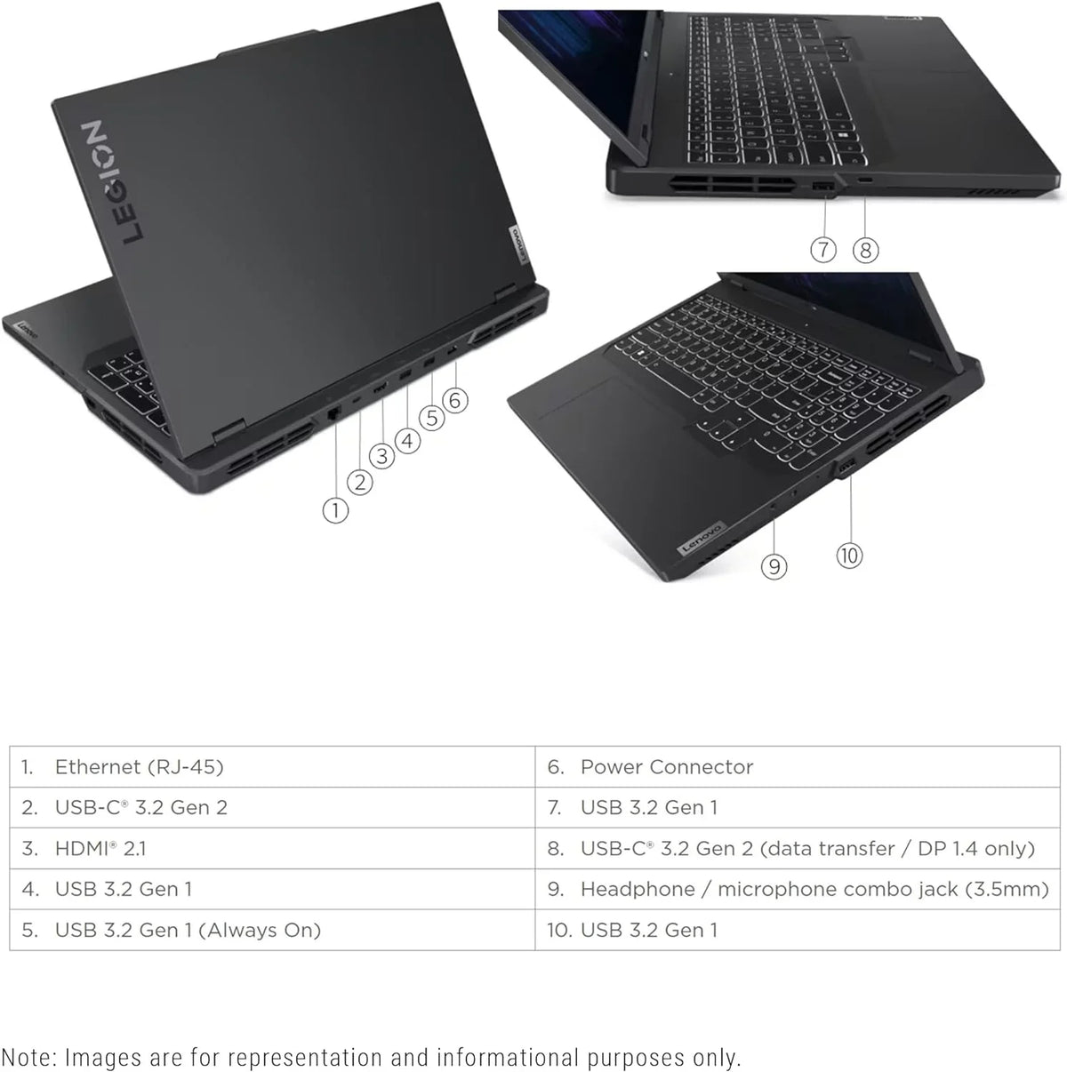 Lenovo Legion Pro 5i Gaming , 13th Gen Processor i7-13700HX, 16 GB DDR5 Storage 1 TB PCIe Solid Storage 16" WQXGA(2560x1600), Nvidia Geforce RTX 4060, Windows 11 Home