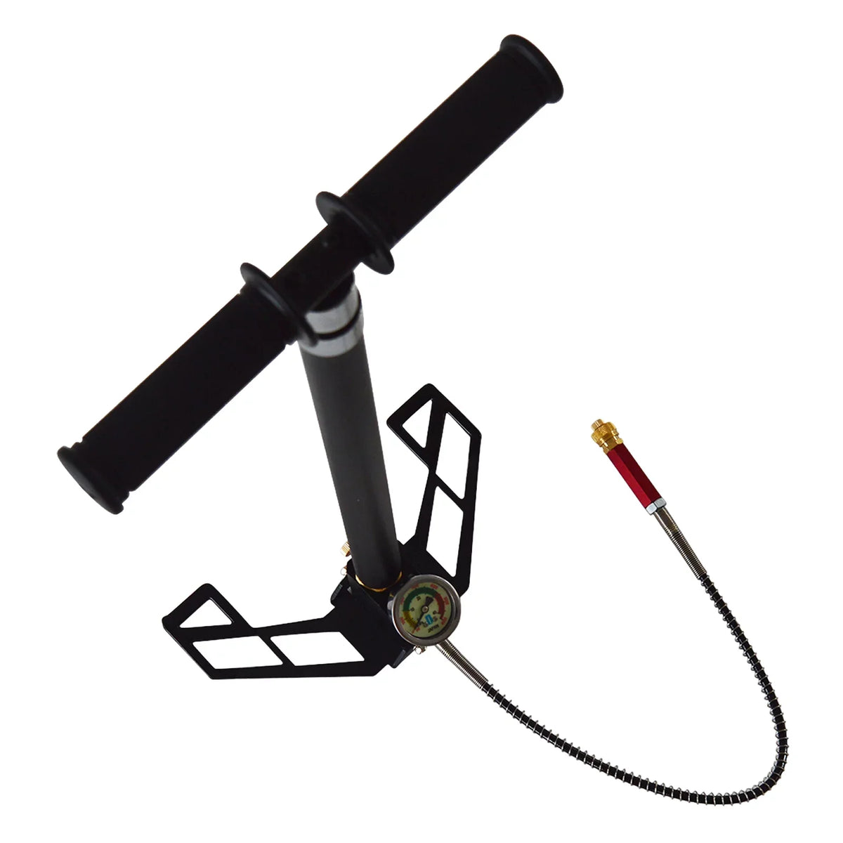 Techtongda 5800PSI Four Stage High Pressure PCP Hand Operated Air Pump Inflator Hunting
