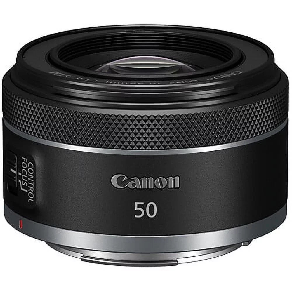 Canon RF 50mm f/1.8 STM Lens for Canon Full Storage Mirrorless RF Mount Cameras [EOS R, EOS RP, EOS R5, EOS R6] + Deal-expo Cleaning Kit