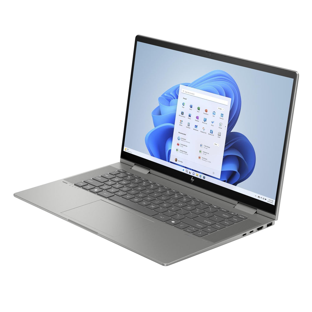 HP ENVY x360 15-FE1057NR 15.6" FHD Panel , Processor Ultra 7 155U, 16GB LPDDR5, 512GB Solid State Drive Windows 11 Home, Mineral silver, 9R1M2UA#ABA
