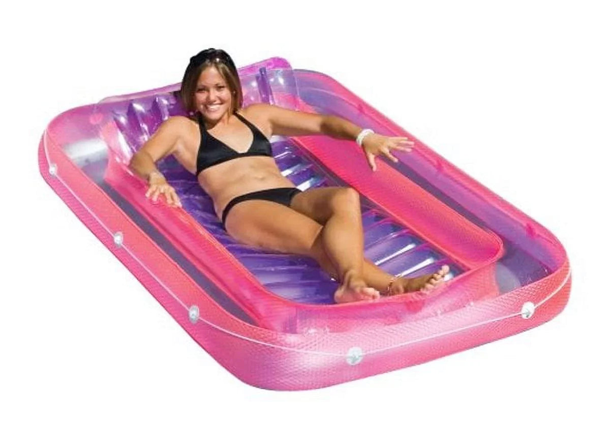 Swimline 9052 71" Pool Inflatable Suntan Tub Float Lounge (Open Box) (6 Pack)