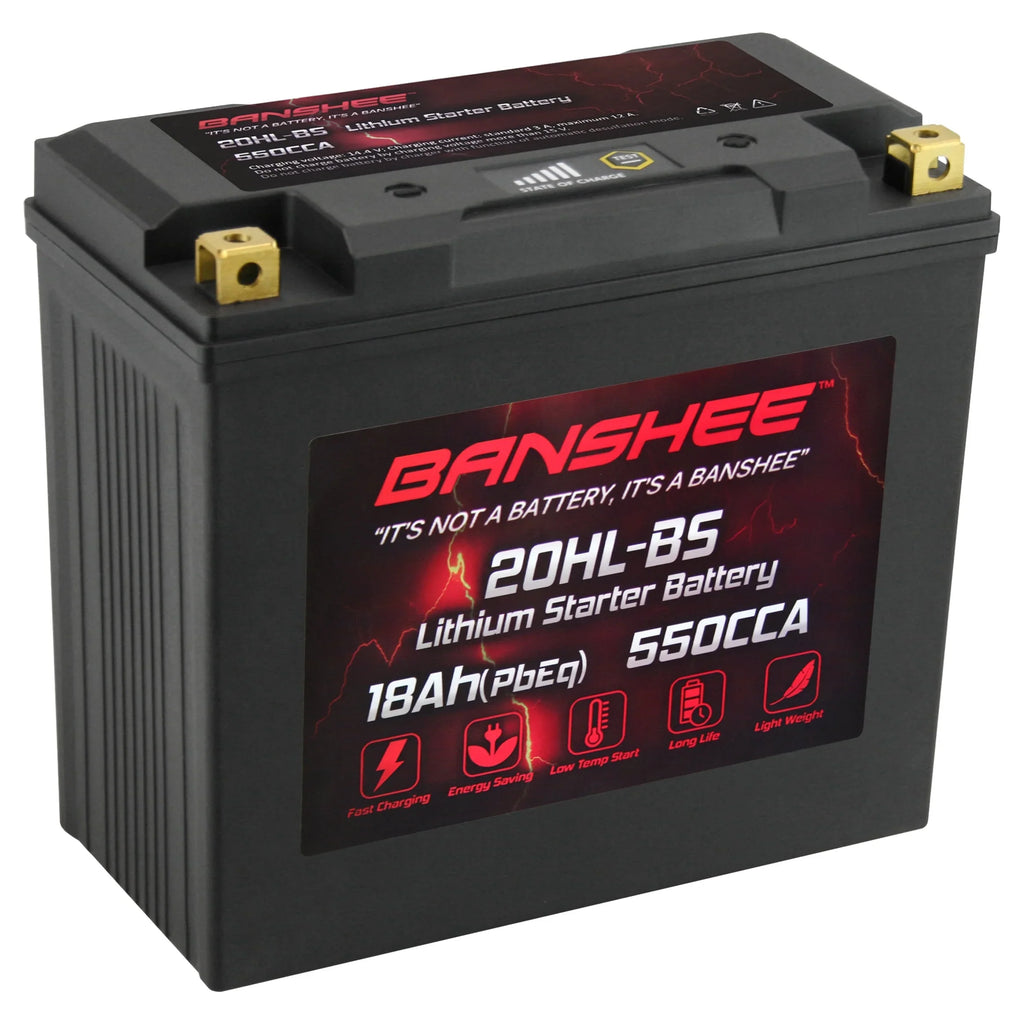 Banshee 20L-BS LiFePO4 Motorsports Cell Compatible with Sea-Doo Wake 155 2016 to 2018