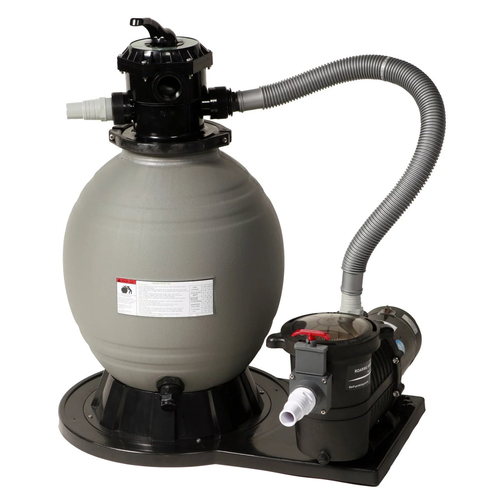 Blue Wave Sandman Sand Filter System w/ 1.5HP Pump - Above Ground