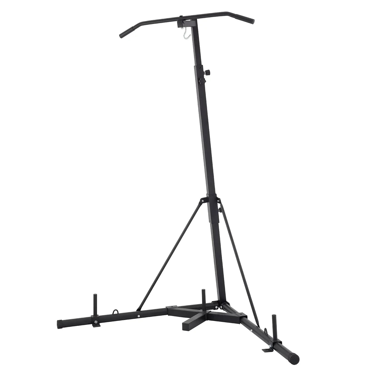 BENTISM Free Standing Foldable Boxing Bag & Chin Pull Up Bar Stand Punching Bracket