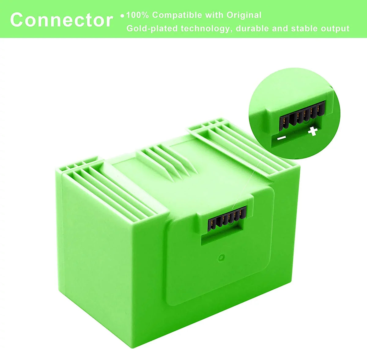 for iRobot Roomba e e5 e6 e5150 e5152 e6198 and i i3 3150 i3+ 3550 i4 4150 i4+ 4552 i6 I7 i7158 i7+ 7150 7550 i8 Plus Replacement Lithium Ion Energy Source
