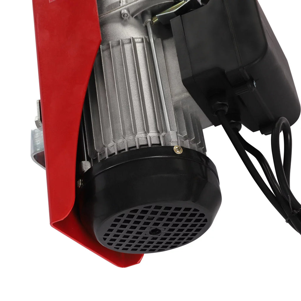 550LBS Electric Hoist Crane Winch Garage Lift Pure Copper Motor + Remote Control for Factories, Docks, Warehouses, Logistics