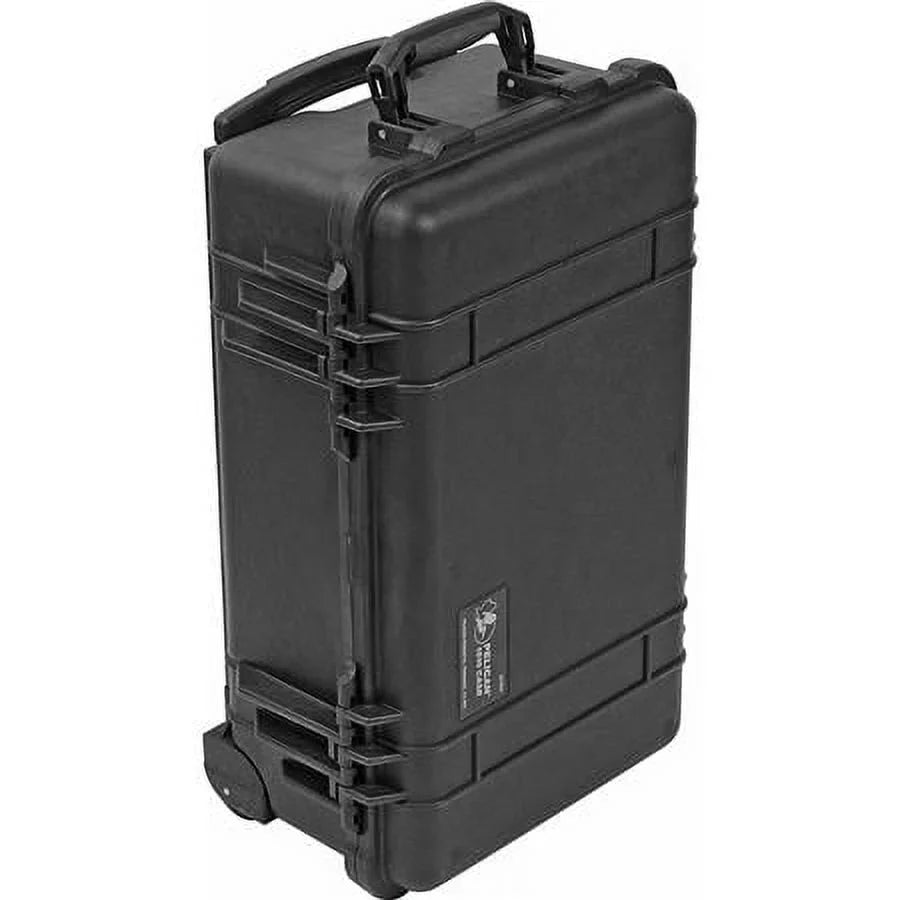 1510LOC TSA Overnight Watertight Hard Case with Wheels, Black