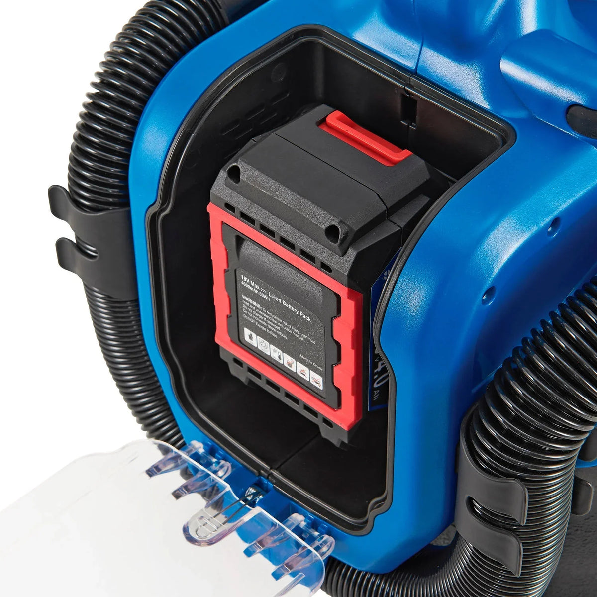 Energy Source Powered HEPA Wet/Dry Vacuum with Air Inflate Adapter, 2 Gallon Capacity