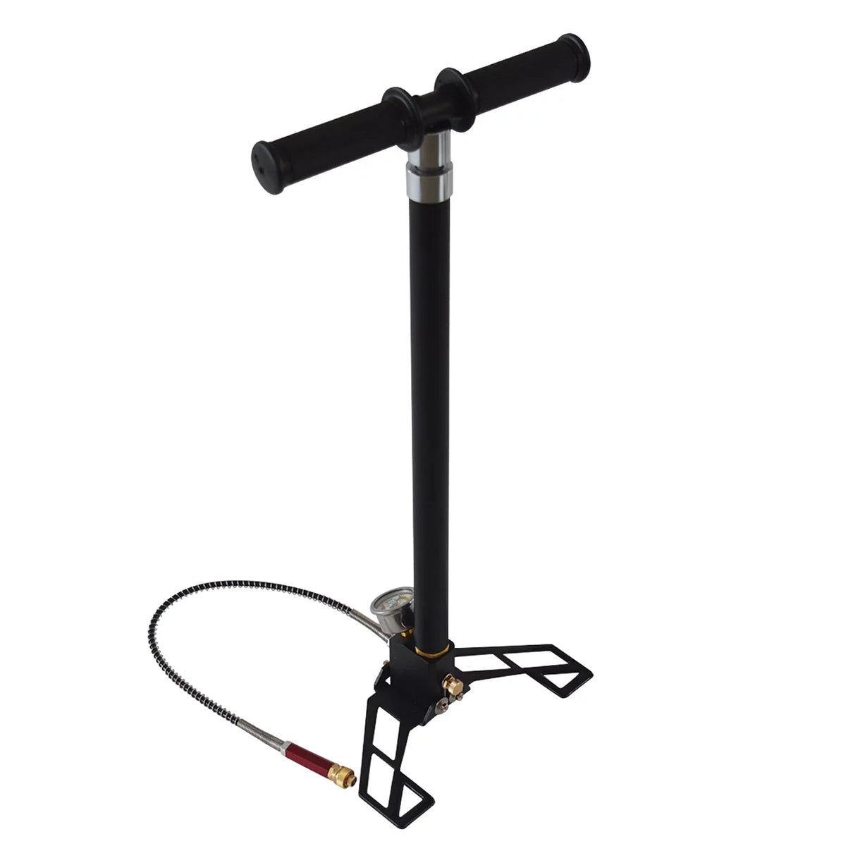 Techtongda 5800PSI Four Stage High Pressure PCP Hand Operated Air Pump Inflator Hunting
