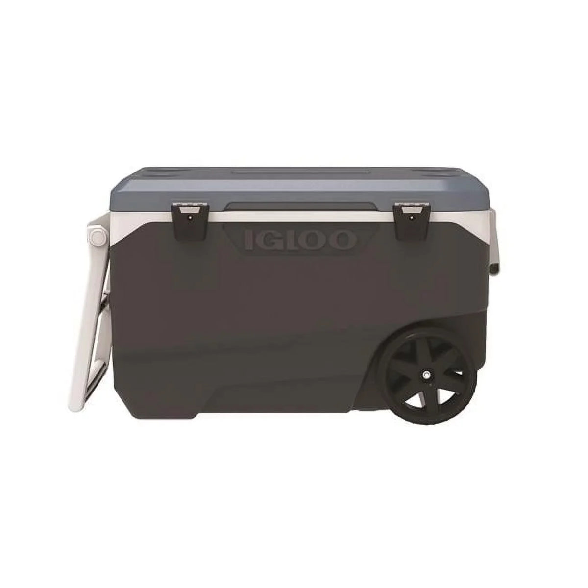 90 qt. Roller Cooler, Blue & Gray