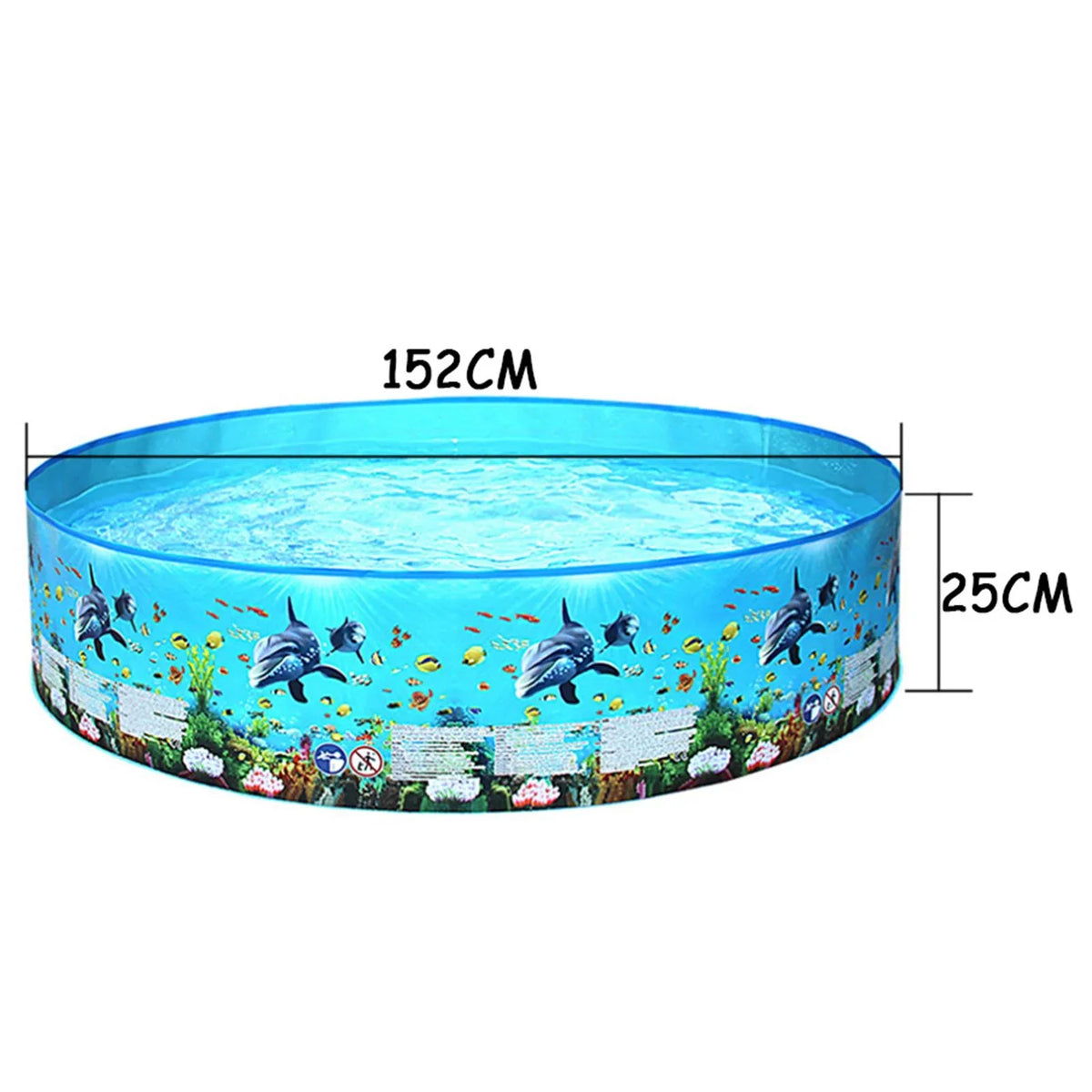Children's Pool, , Paddling Pool Portable Shower Basin Game Child Baby Outdoor Indoor - 59.8 .8 inch, optional