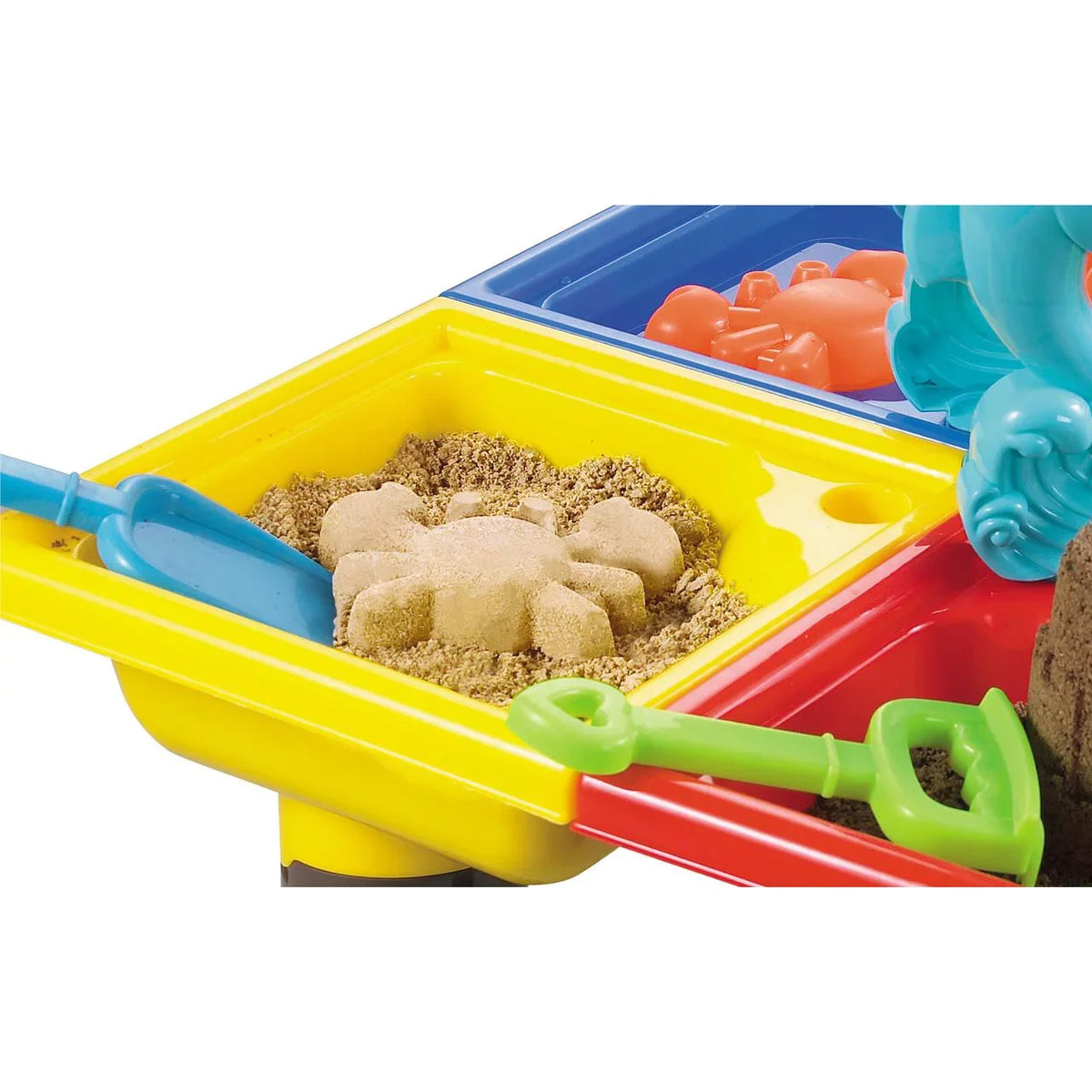 Mundo Toys Beach Toys Sand Water Activity Table Set 25 Pcs with Dolphin