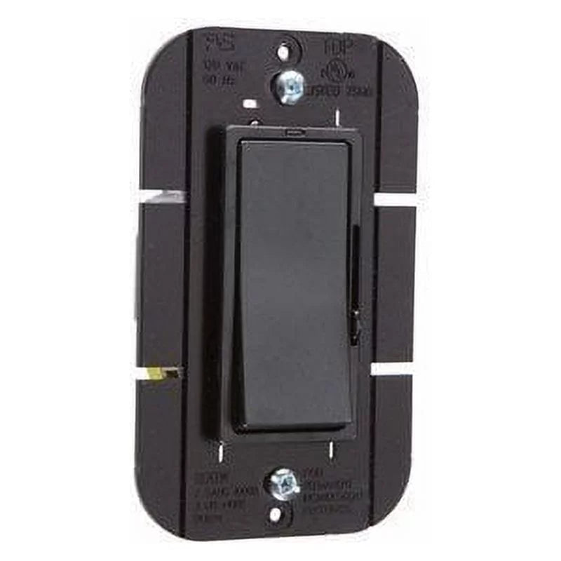 Legrand Harmony 1100W Decorator Single Pole Dimmer in Black