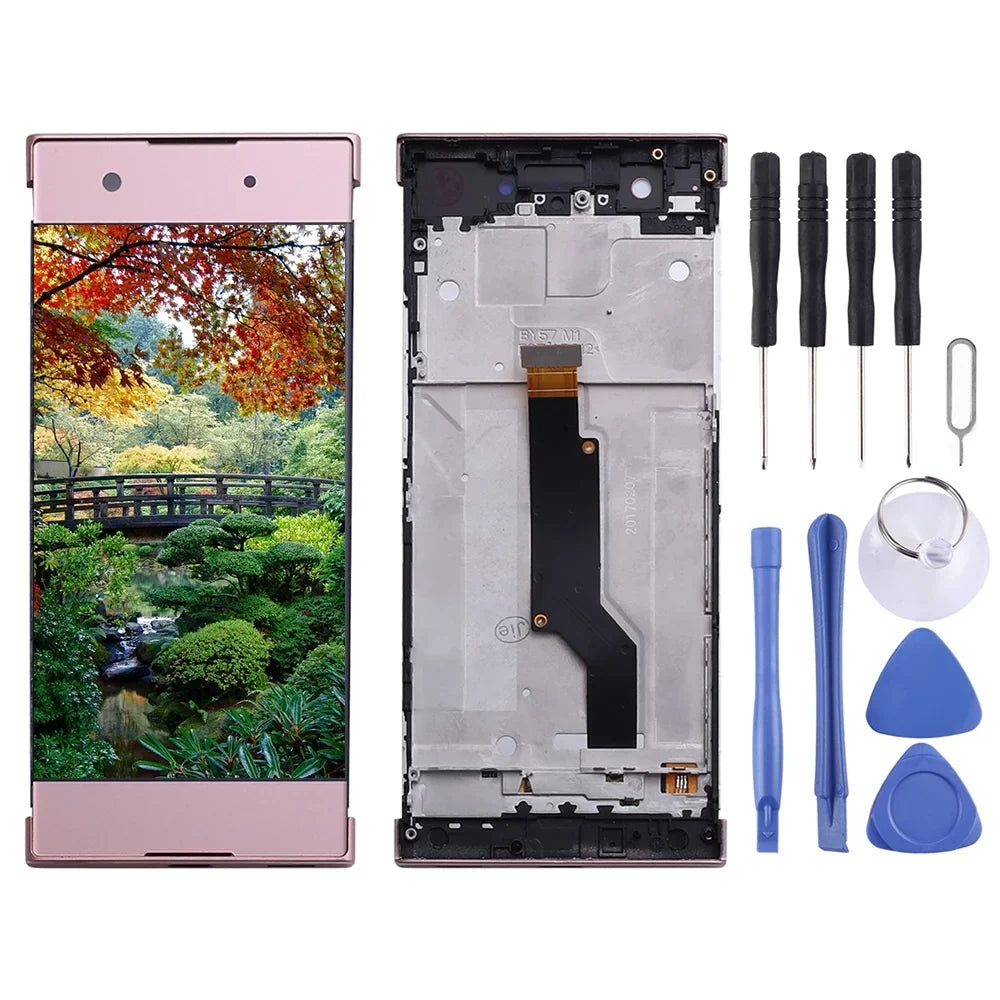 Cellphone Repair Parts OEM LCD Panel for Sony Xperia XA1 G3112 G3116 G3121 Digitizer Full Assembly with Random Access Memory
