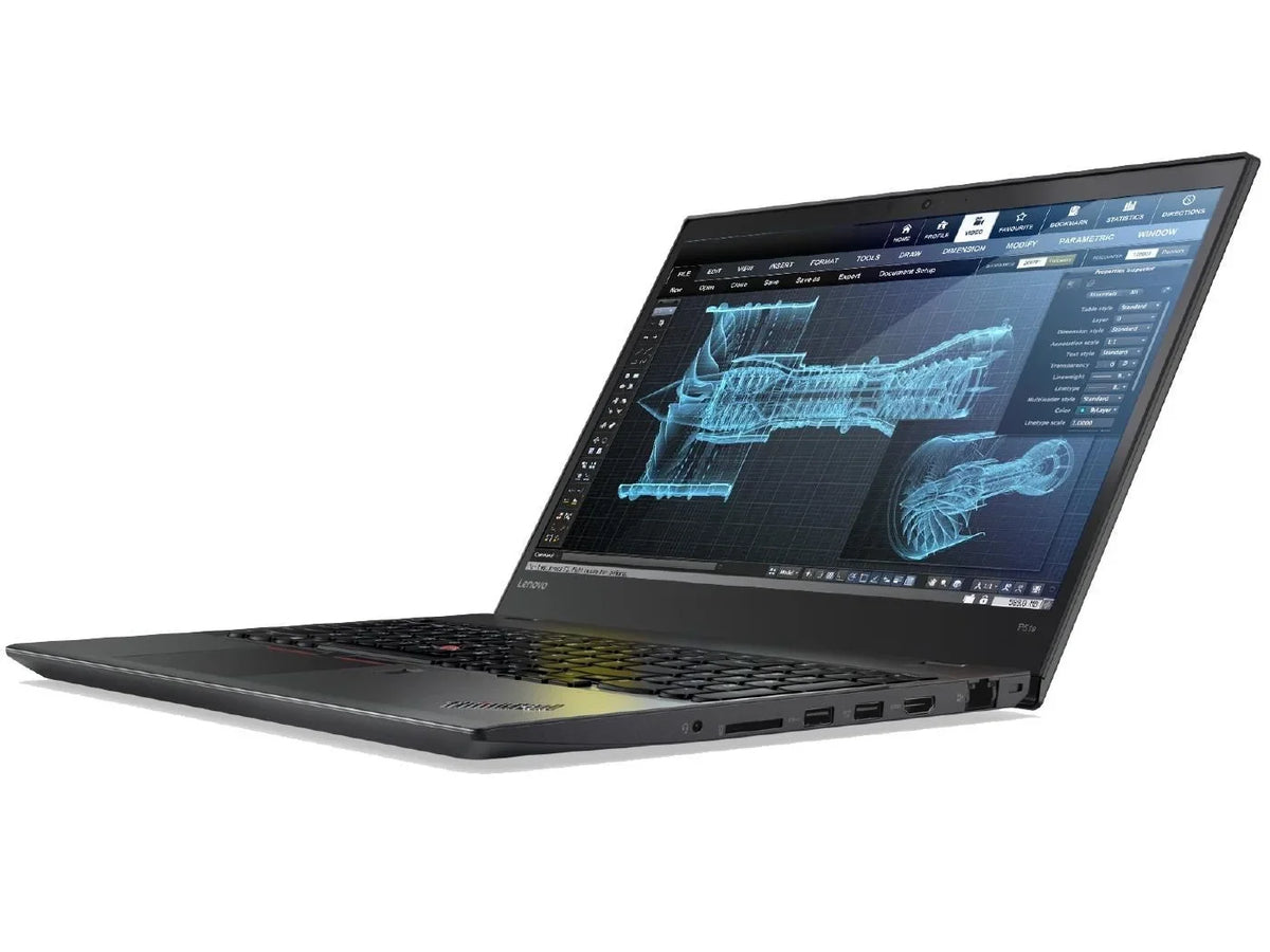 Lenovo ThinkPad P51s Mobile Workstation - Windows 7 Pro, Central Unit i7-7600U, 8GB Random Access Memory 256GB Solid State Drive 15.6" 4K UHD 3840x2160 IPS Display, IR Cam, NVIDIA Quadro M520M, Backlit Keyboard, Smart Card Reader