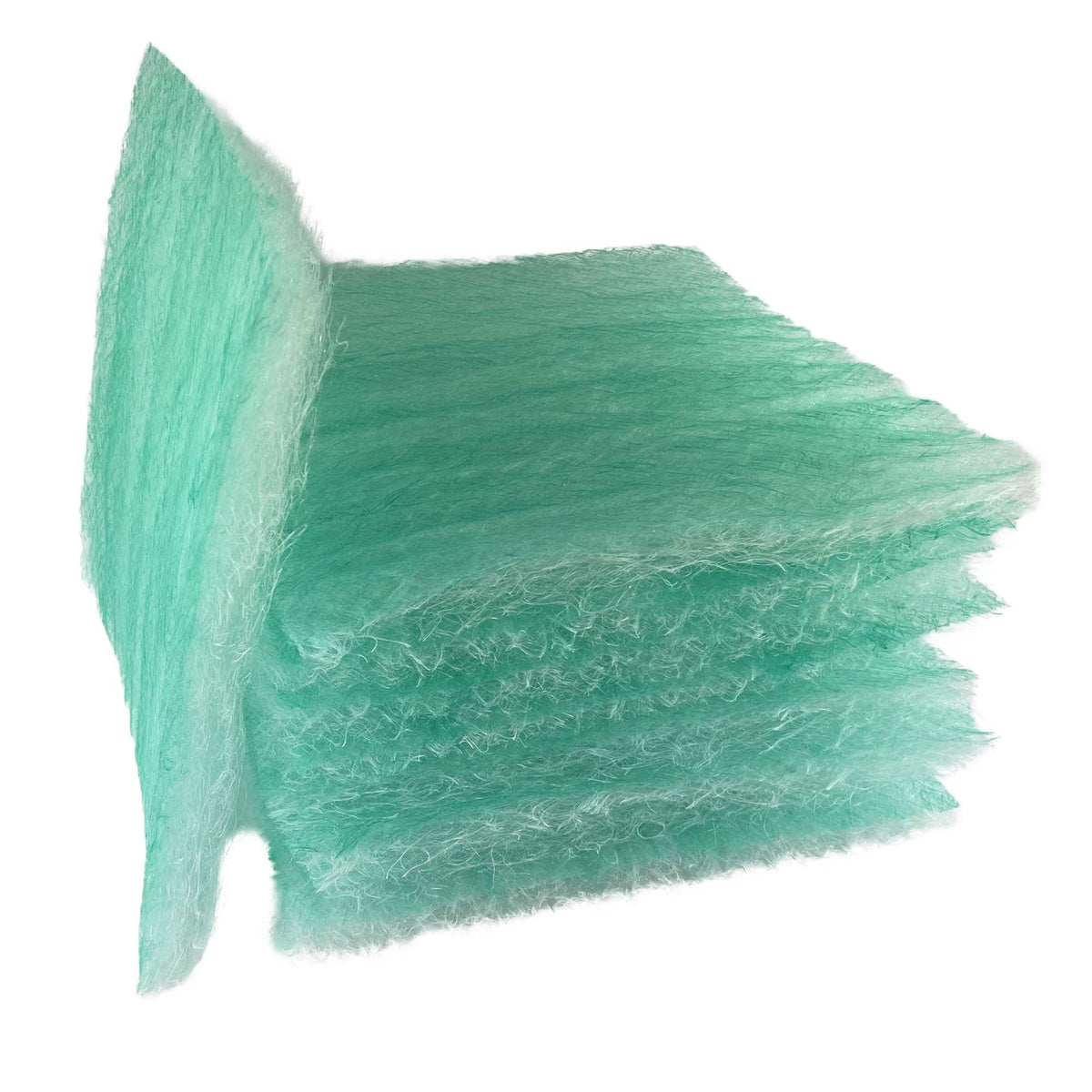 wioboy Paint Booth Exhaust Filter Pad, 24"x 24"x 2.5"(50 Pack), Fiberglass Paint Arrestor(15 Memory