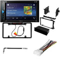 KIT771 Bundle with Pioneer Multimedia DVD Car Stereo and Installation Kit - for 1990-1992 Cadillac Fleetwood Brougham / Bluetooth DVD Monitor Radio - Backup Camera, 2 Din Dash Kit