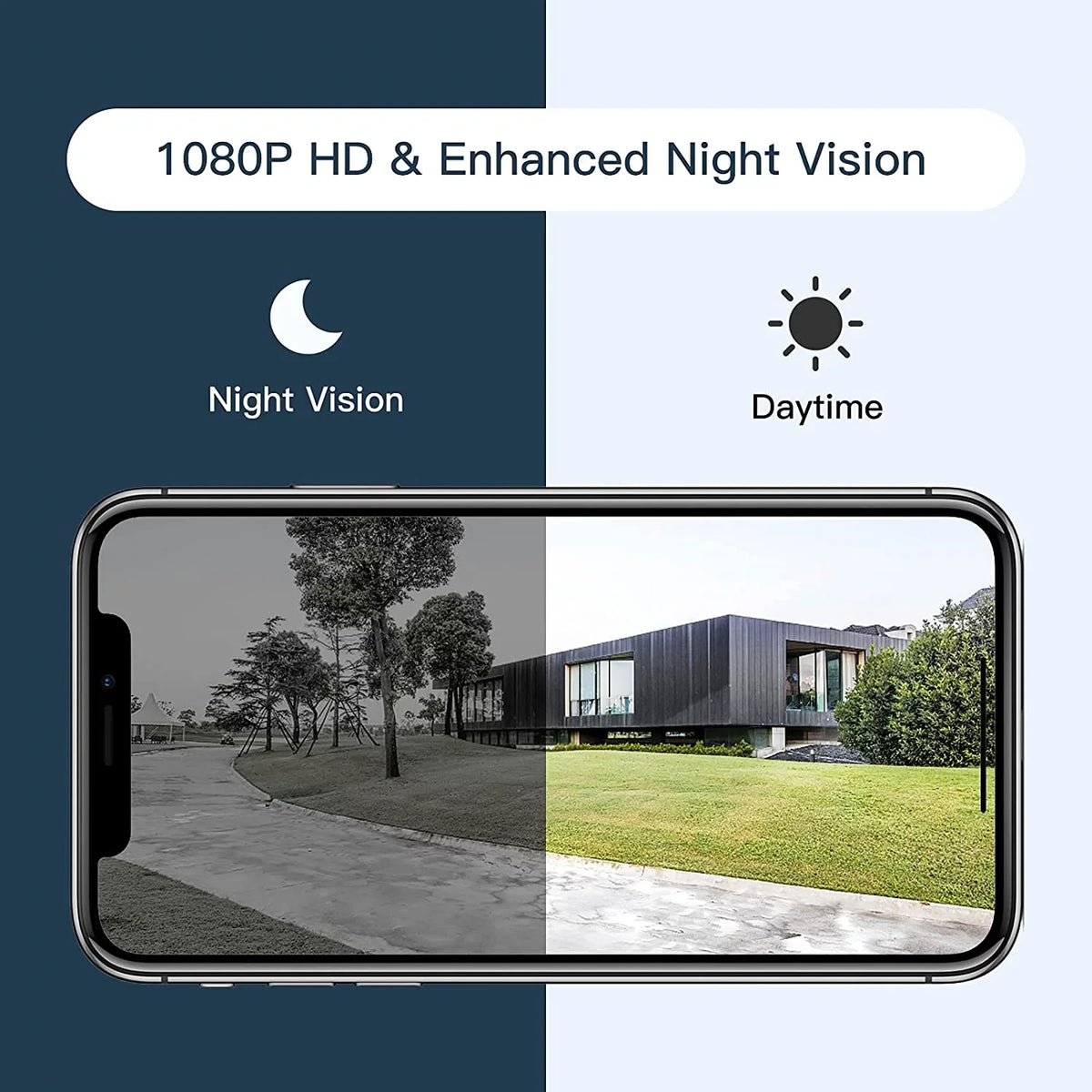 Arenti Wireless Outdoor Security Camera, (2Pack) GO1 Wifi Rechargeable Power Unit Powered Night Vision 2-Way Audio AI Motion Detection Surveillance Camera (Supports Only 2.4Ghz Wi-Fi)