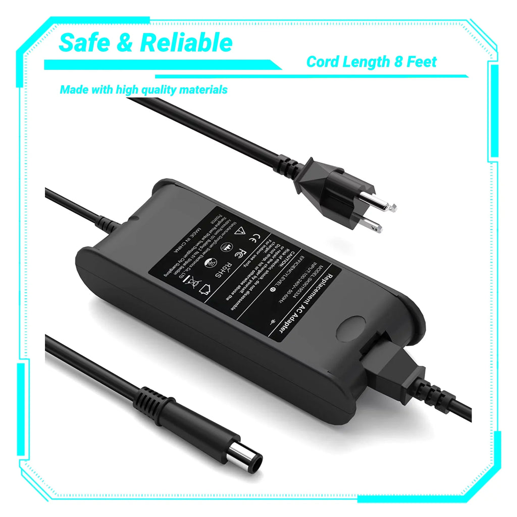 KONKIN BOO Compatible AC Power Adapter Cord Charger Replacement for D630