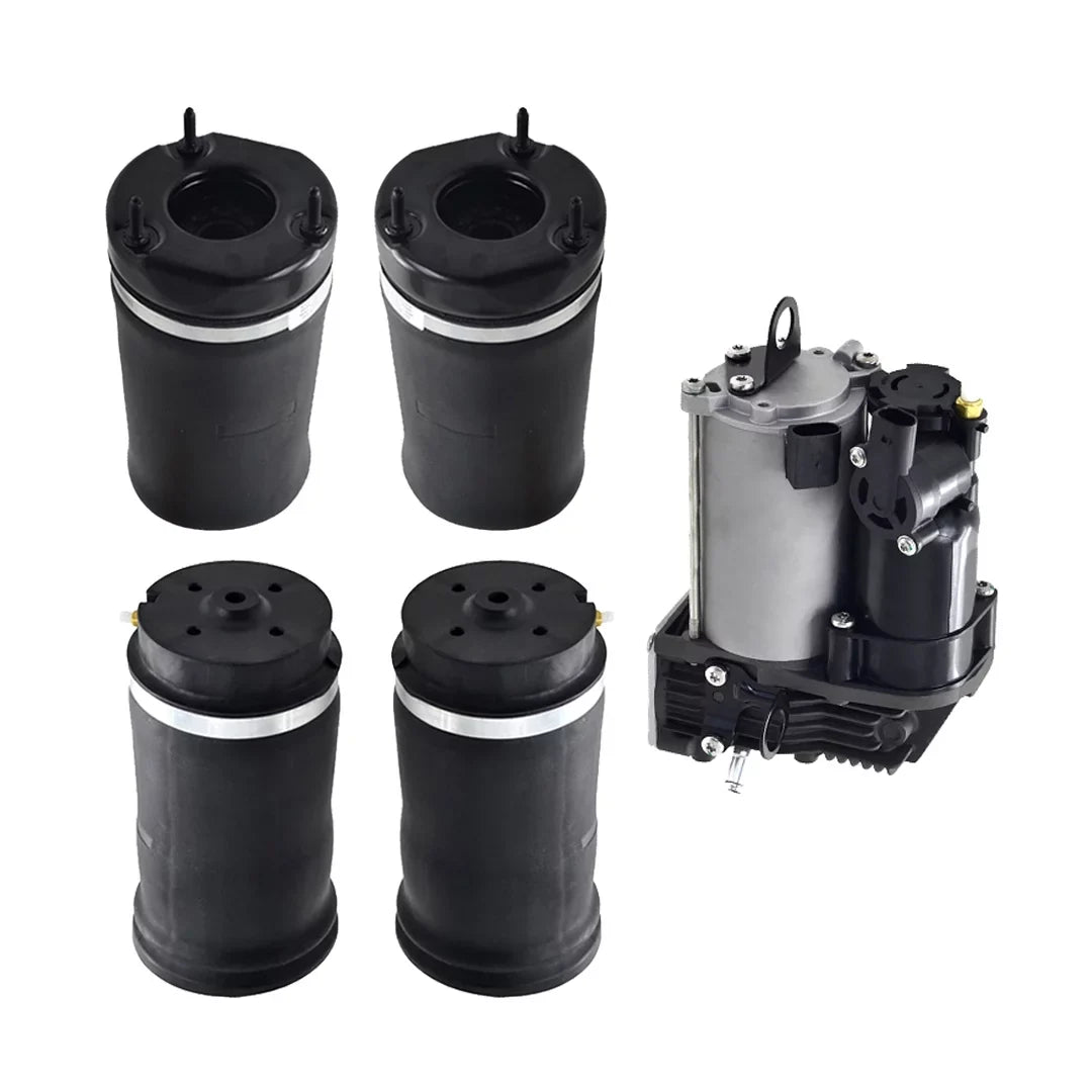 Full Set Front-Rear Air Suspension Spring-Air Suspension Compressor For 2008-2011 Mercedes-Benz ML550