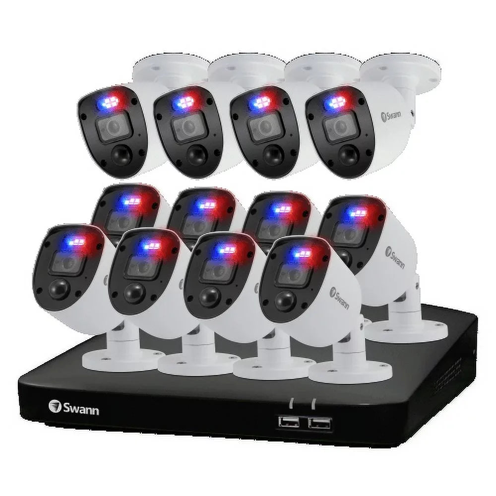 Swann Enforcer 12 Camera 16 Channel 1080p Full HD DVR Security System