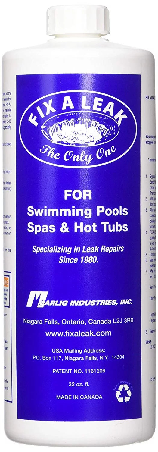 Marlig Fix-A-Leak Pool and Spa Leak Sealer - 32 oz
