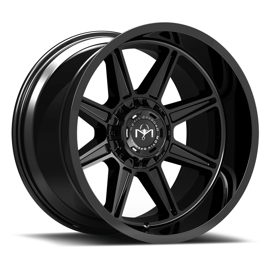 Motiv Off Road 428B BALAST 428B-7908700 17X9 8X170 (+00) MTV 428B Balast (HB 125.2) Gloss Black Cast Aluminum