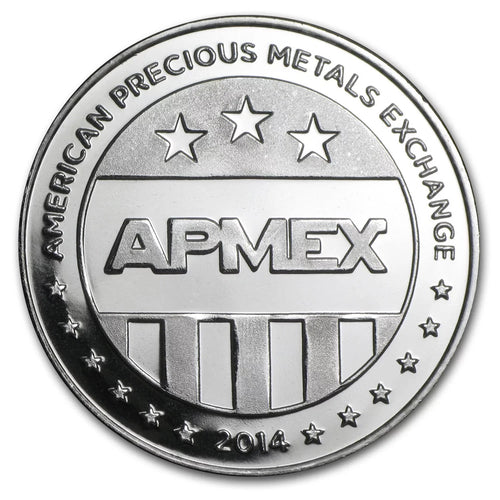 1 oz Silver Round - APMEX (2014 Eagle Eye)