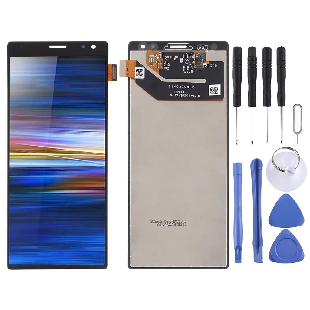 Cellphone Repair Parts OEM LCD Monitor for Sony Xperia 10 Plus with Digitizer Full Assembly(Black)