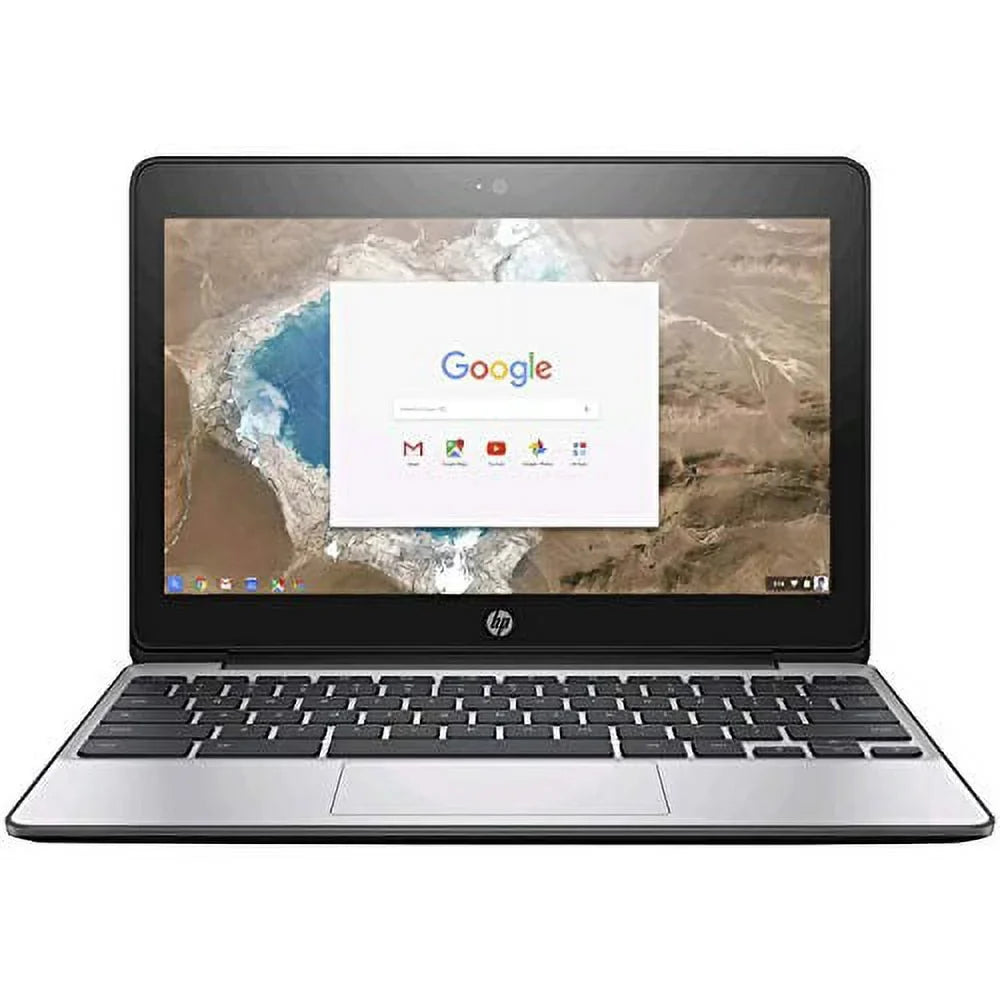 Restored HP 1FX82UT#ABA Chromebook 11 G5 EE 11.6 inches 1366 x 768 Celeron N3060 Central Unit (2 Heart 1.60 GHz 4 GB Random Access Memory 16 GB Solid State Drive 16 GB Flash Memory Chrome OS HD Graphics 400 (Refurbished)