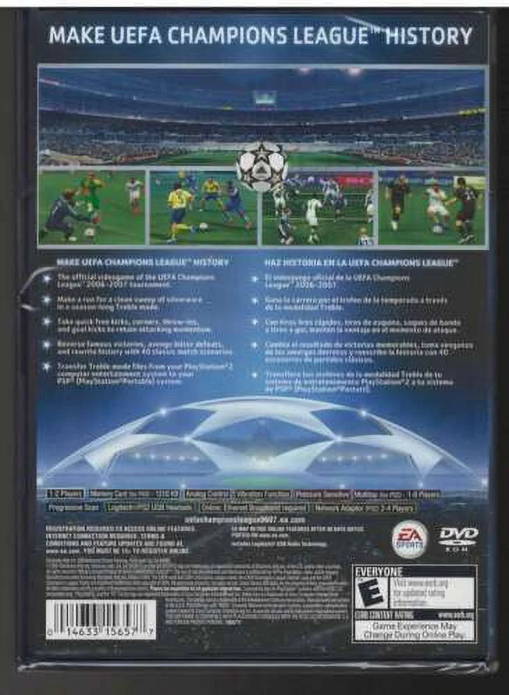 UEFA Champions League 2006-2007 PS2 (Brand New Factory Sealed US Version) playst